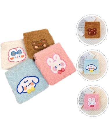 Healeeved 4-Piece Women's Towel Storage Bag Set - Menstrual Bandages Tampons Pads & Travel Cosmetic Organizer - Buy Online on GoSupps.com
