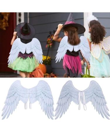 Bnineteenteam Large White Children's Angel Wings - Halloween Cosplay Costume Props for Boys and Girls - Buy Online on GoSupps.com