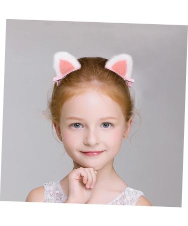 Beaupretty 25 Pairs Children's Hairpin Kids Headband Plush Headband Hairbows Girls Hair Clips Kawaii Ears Hair Clip Cat Ear Barrettes Cosplay Hair Clips Ear Clip Fabric Kitten Girl Child - Buy Online on GoSupps.com