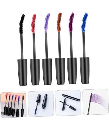 LALAFINA 6Pcs Colored Mascara Color Mascara Eyelash Makeup Waterproof Colorful Women Madam Make Up Water Resistant Abdominal Muscles - Buy Online on GoSupps.com