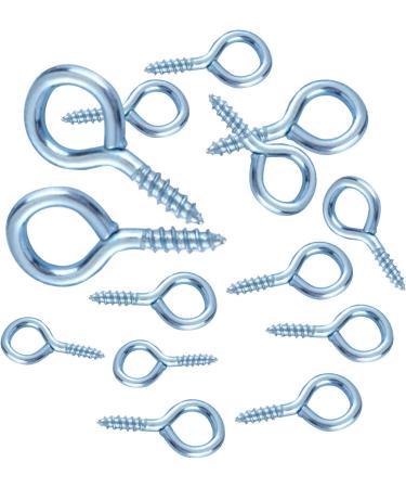 300 PCS Mini Metal Eye Hooks Screw for Jewelry Making - Silver Eye Screws for DIY Crafts (3 Sizes) - Bead Supplies & Findings - Buy Online on GoSupps.com