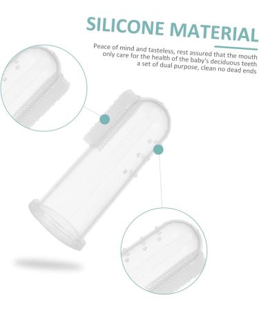 Beaupretty 3-Piece Silicone Finger Toothbrush Set for Babies & Children | Gentle Oral Care for Toddlers - Buy Online on GoSupps.com