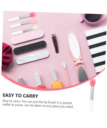 FRCOLOR 9pcs Silicone Lip Brush Set | Makeup Applicators & Lipstick Brushes | Assorted Colors for Perfect Application - Buy Online on GoSupps.com