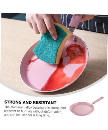 Milisten 3 Pcs Maifan Stone Pan Halberd Pot Metal Frying Kitchen Cookware Egg Omelet Pan Mini Stove Handle Frying Pan Skillet Mini Pancake Griddle Non Ceramics Aluminum Alloy with Cover 35X18.5CMx3pcs Pinkx3pcs - Buy Online on GoSupps.com