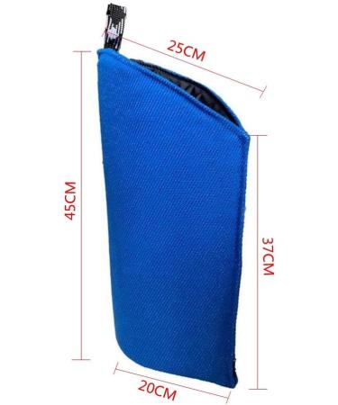 MBLUE 45CMx25CM Dog Bite Sleeves Arm Protive Sleeves Burlap Sleeve Training Supplies (Blue) - Buy Online on GoSupps.com