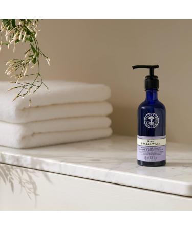Neal's Yard Remedies Rose Facial Wash | Vegan | 100ml - Buy Online on GoSupps.com