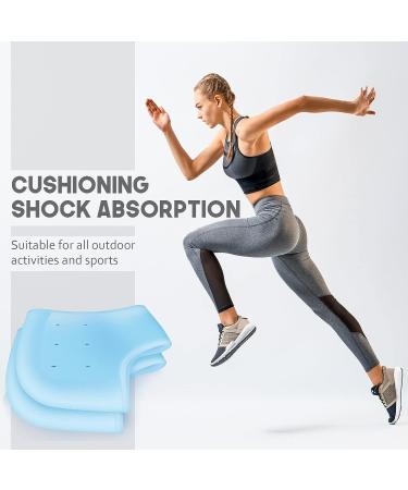 Silicone Gel Heel Protectors - 2PCS Heel Cups for Pain Relief | Plantar Fasciitis & Achilles Tendonitis Support for Women and Men - Buy Online on GoSupps.com