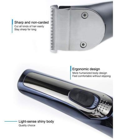 FLaig Adjustable Hair Clipper & Trimmer - Professional Electric Shaver for Adults & Children - Rechargeable Salon Scissors - Buy Online on GoSupps.com