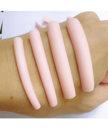 Lash Lift Shields - U Curl Silicone Perm Rods for Eyelash Lifting & Lamination - Pink Elle Round Set - Buy Online on GoSupps.com