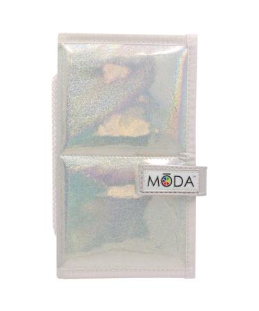 MODA Travel Size Mythical Sweet Siren 6pc Makeup Brush Set - Powder Highlight Eye Shader & Pouch | Perfect for Travel & Gifts - Buy Online on GoSupps.com