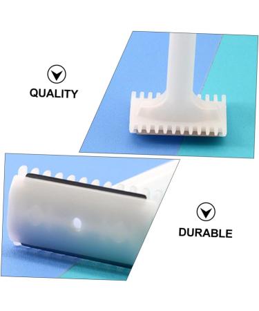 Minkissy 75-Piece One-Way Skin Knife Razor Set | Women's Body Hair Removal Tools for Arms & Legs | Double-Sided Leather Knife for Men & Women - Buy Online on GoSupps.com