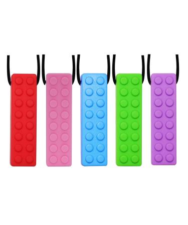 Maker Necklace for Autistic Kids | Durable Silicone Chew Collars & Pendants for Boys & Girls - International Shipping Available - Buy Online on GoSupps.com