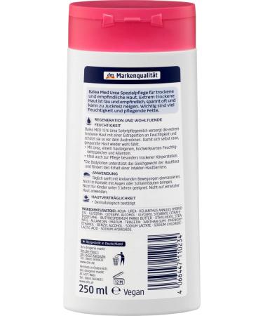 15% Urea Instant Care Milk 2in1 - Regeneration & Moisture for Extremely Dry Sensitive Skin - 250ml | International Shipping - Buy Online on GoSupps.com