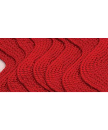 Wright Products Jumbo Rickrack 5/8 X2-1/2yd  Red