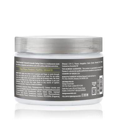 Design Essentials Almond & Avocado Curling Creme 12oz | Natural Haircare - Buy Online on GoSupps.com