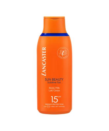 Lancaster Sun Beauty Body Milk SPF15 175ml | Sunscreen For Body | Broad Spectrum Sun Protection SPF 15/175 ml
