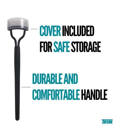 Trim Contour Lash Comb - Professional Eyelash Separator for Defined Lashes - Curved Design & Non-Slip Handle - Black - International Shipping Available - Buy Online on GoSupps.com