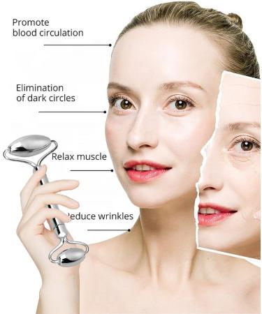 Deciniee Gua Sha Massage Tool - Stainless Steel Facial Scooter for Contouring & Sculpting | Beauty Tools for Women - Buy Online on GoSupps.com