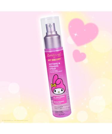 The Cr me Shop 12-Hour Setting & Priming Spray | Kaolin Clay & Strawberry Extracts | Long-Lasting Oil-Absorbing Makeup Mist for Glowing Skin - Buy Online on GoSupps.com