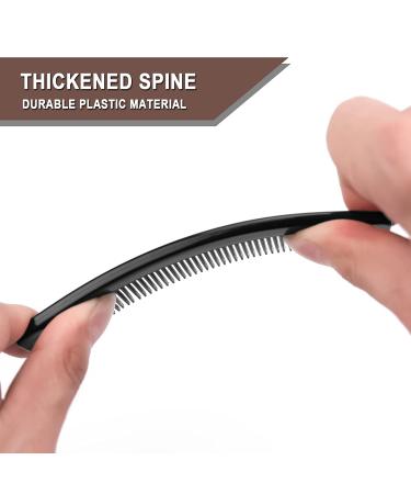 100 Pack Individually Wrapped Pocket Hair Combs - Fine Combs for Pet Dog Grooming, Black - Eco-Friendly Bulk Option - Buy Online on GoSupps.com