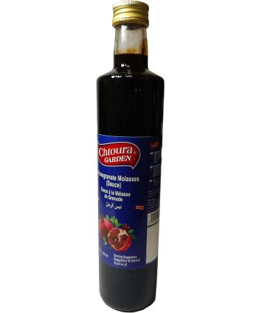 Chtoura Garden Pomegranate Molasses 250ml Glass Bottle - 100% Natural and Authentic Lebanese Popular Ingredient for Middle Eastern Cuisine Product | Made in Lebanon - Buy Online on GoSupps.com