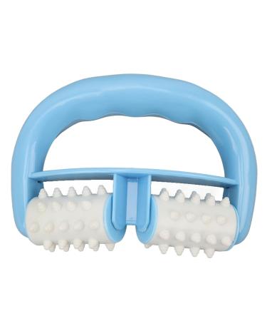 V-Shape Manual Massage Roller - Neck Thighs & Calves Relief | Perfect Gift for Men & Women | Dual Bike Design - Buy Online on GoSupps.com