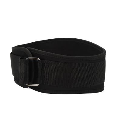 Adjustable Lumbar Support Belt for Back Pain Relief | Comfortable Waist Compression Brace for Sports | Breathable Black 38 Inches (M - Buy Online on GoSupps.com