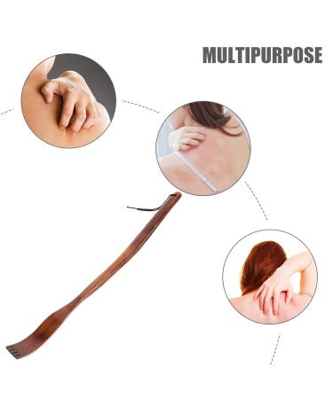 Buy Lurrose Wood Back Scratcher - Long Curved Handle for Itching Relief | International Shipping Available - Buy Online on GoSupps.com