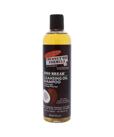 Palmer's Coconut Oil Zero Break Cleansing Oil Shampoo 12oz - Nourishing Unisex Hair Care - Buy Online on GoSupps.com