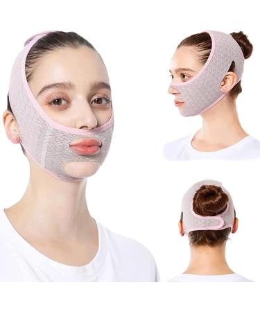 2PCS V Line Shaping Face Masks | Double Chin Reducer Sleep Mask | V Shaped Slimming for Face & Chin Line - Buy Online on GoSupps.com