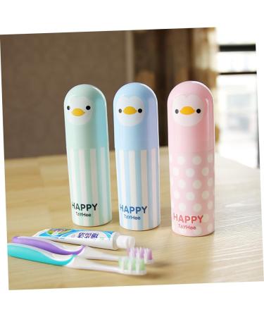 Buy Healifty Portable Toothbrush & Cartoon Travel Washing Cup - Green Medium | Best Travel Essentials for International Shipping - Buy Online on GoSupps.com