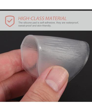 Transparent Silicone Toe Cover Pads - 2pcs Swimming Stickers for Women | Self-Adhesive Concealer Inserts for Invisible Protection and Comfort - Buy Online on GoSupps.com
