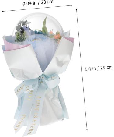 Angoily 1 Holding Flowers Soaps Bath Soaps Essential Oil Rose Artificial Rose Bath Bath Flowers Soap Roses Touch Bouquet Birthday Present Rose Petal Acrylic - Buy Online on GoSupps.com