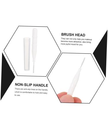 Didiseaon 20pcs Micro Eyebrow Brush Set - Mini Eyebrow Wands & Eyelash Cleaning Brushes - Professional Nylon Mascara Brushes with Caps - Perfect for Girls & Makeup Artists - 5.60x0.80 CM - Buy Online on GoSupps.com