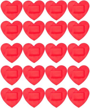 BESPORTBLE 90 Sheets Heart Stickers - Cute Waterproof Self-Sticking Care Supplies for Kids | International Shipping Available - Buy Online on GoSupps.com