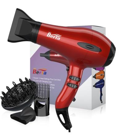 Buy 1875W Professional Salon Hair Dryer | Fast Drying Ionic Blow Dryer with 2 Speeds & 3 Temperature Settings - International Shipping Available - Buy Online on GoSupps.com