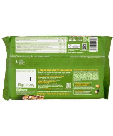 Galbusera RisosuRiso Croccantezza Integrale - Lot of 6 crumbly crackers with grains croustillants 100% Italian souffl rice - 380 g + Italian Gourmet Pulp 400 g - Buy Online on GoSupps.com