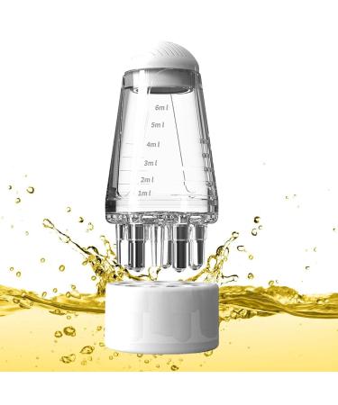 2-Pack 2-in-1 Hair Oil Applicator & Scalp Massage Device for Hair Growth - Essential Oil Applicator - White - Buy Online on GoSupps.com