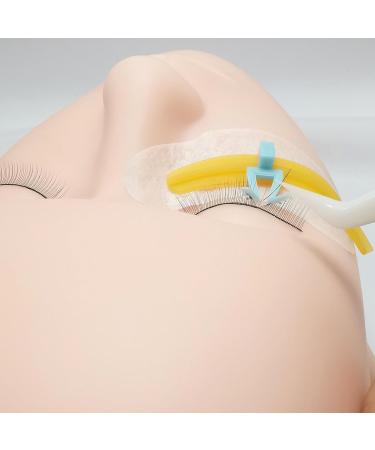 Eyelash Separator Tool Reusable Easy Cleaning Rubber Lash Extension Separator Yellow Silicone Assist in Separating Eyelashes During Grafting for Beauty Salon - Buy Online on GoSupps.com