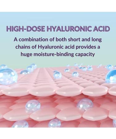 Hyaluronic Acid Moisturiser Gel with Organic Aloe Vera | Natural Vegan Face Care | Intensive Hydration & Anti-Ageing - 100ml - Buy Online on GoSupps.com