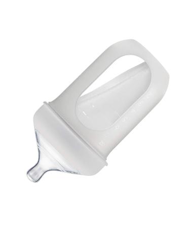 Boon NURSH Reusable Silicone Pouch Bottles 8oz (Gray) - Durable & Eco-Friendly - Buy Online on GoSupps.com