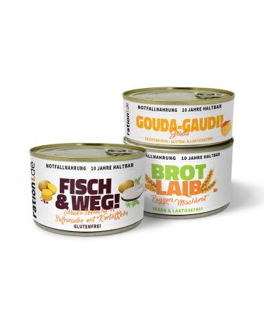 Buy Ration1 Long-Term EPA Alaska Pollock in Saffron Sauce with Potatoes - Gluten-Free Premium Daily Ration for International Shipping - Buy Online on GoSupps.com