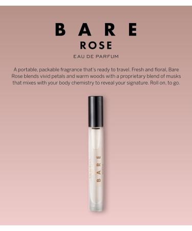 Victoria's Secret Bare Rose Eau de Parfum Rollerball Notes of Pear Skin Rosa Centifolia & Sheer Woods Travel Size Mini Perfumes for Women (0.23 oz) - Buy Online on GoSupps.com