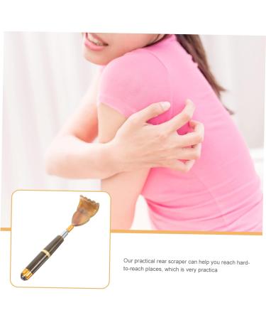 Tovinanna Tickling Back Scratch - Long Handle Self-Drawn Massage Device | Retractable Metal Back Scratcher for Kids & Adults - Perfect Body Massage Solution - Buy Online on GoSupps.com