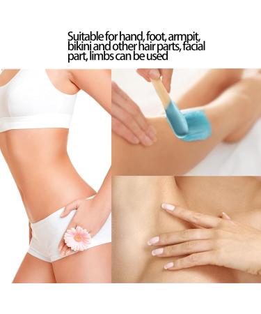 50pcs Wooden Wax Spatulas Applicator for DIY Hair Removal - Quadrilateral Waxing Sticks - Buy Online on GoSupps.com