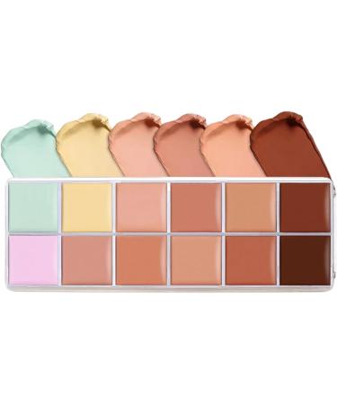  Huxibai Color corrector | Face concealer for contour and cream color | Makeup to conceal imperfections for teenage girls and families - Buy Online on GoSupps.com