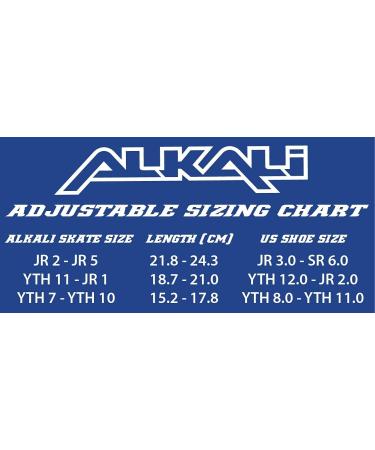 Alkali Hockey Lite Youth Adjustable Inline Roller Skates - Size 7-10 - Buy Online on GoSupps.com