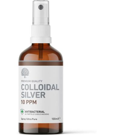 Nature's Greatest Secret 10ppm Colloidal Silver Spray 100ml - Antibacterial & Natural (Pack of 1) - Buy Online on GoSupps.com
