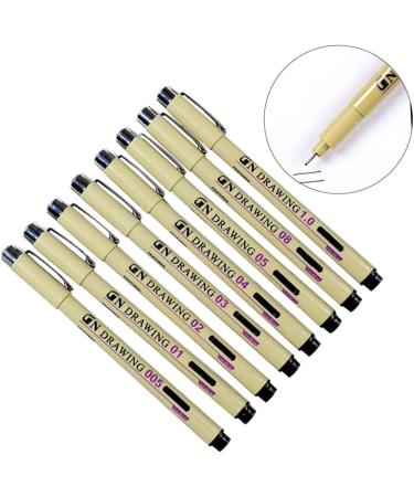 Lurrose 24 Pcs Painting Pen Drawing Liner Pen Drawing Pen Comics Line Pen - Buy Online on GoSupps.com