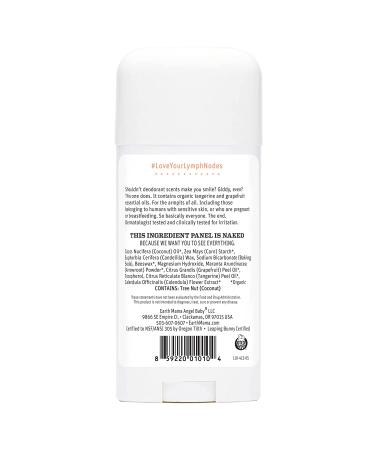 Bright Citrus Deodorant by Earth Mama | Natural & Safe for Sensitive Skin - 3 oz - Buy Online on GoSupps.com